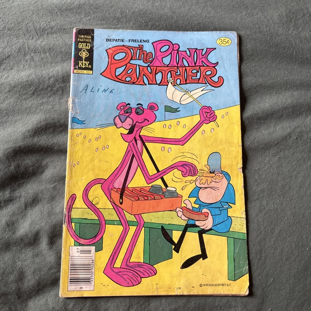 Gold Key The Pink Panther (1978) "Pink Star" Single Issue Bronze Age Comic